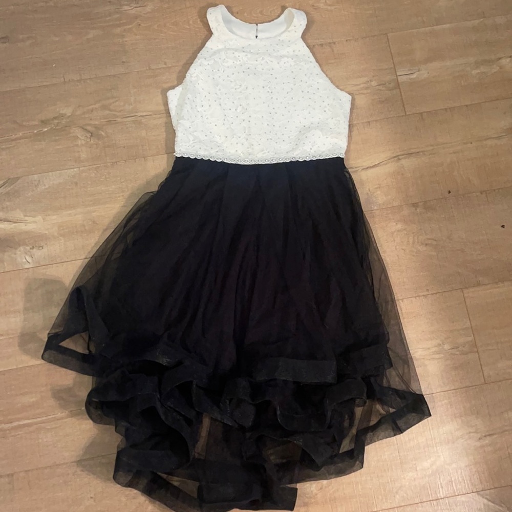 Gently worn girls formal party dress